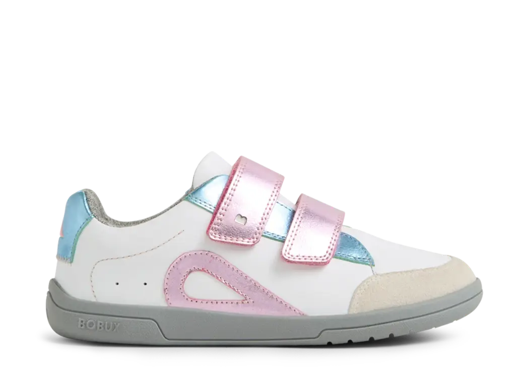 KP Blaze White-Pink Metallic | Wit