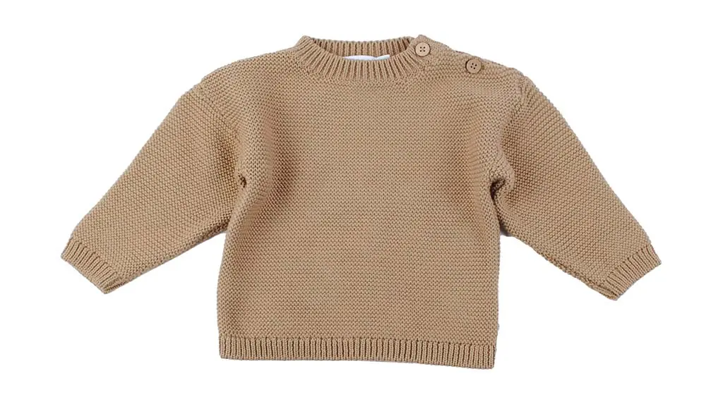 Pullover Gebreid Cornstalk | Taupe
