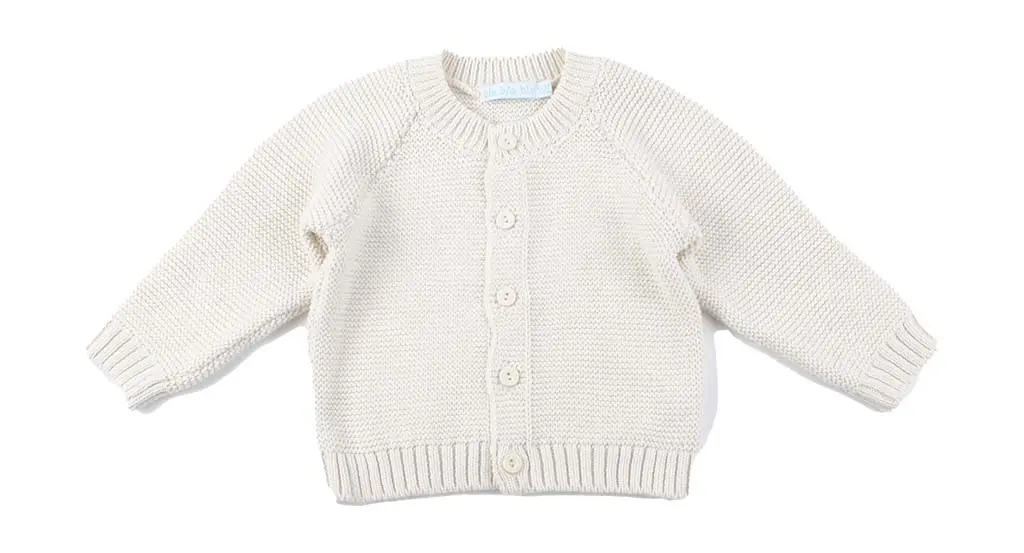 Cardigan Tricoté Seedpearl | Ecru