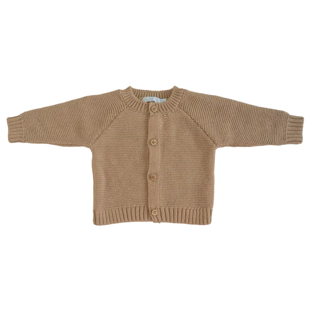 Cardigan Gebreid Cornstalk | Taupe
