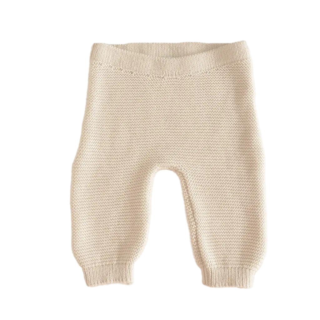 Pantalon Tricoté Seedpearl | Ecru