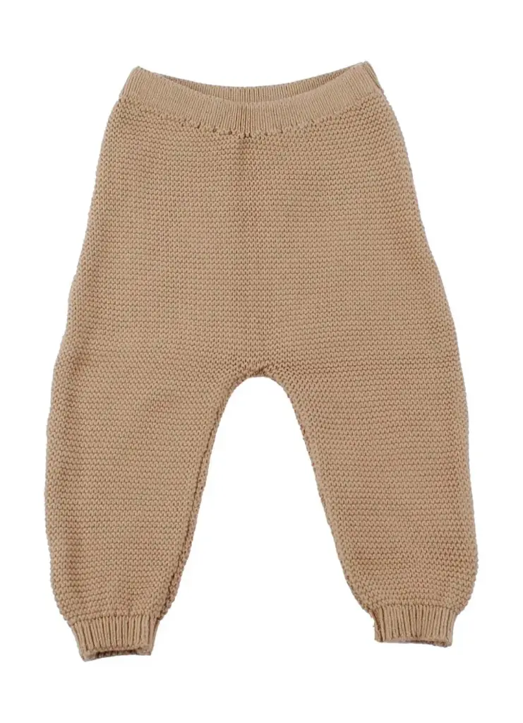 Pantalon Tricoté Cornstalk | Taupe