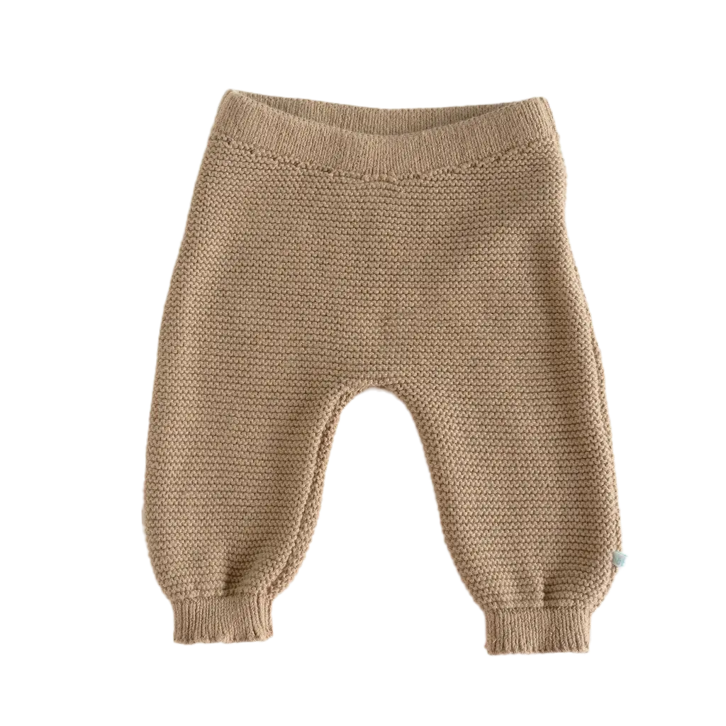 Pantalon Tricoté Cornstalk | Taupe
