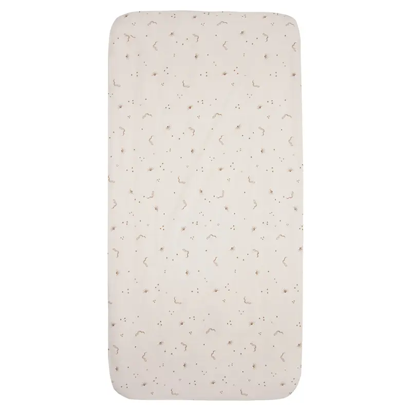 Drap-housse 60x120cm Galaxy Dreams | Ecru 