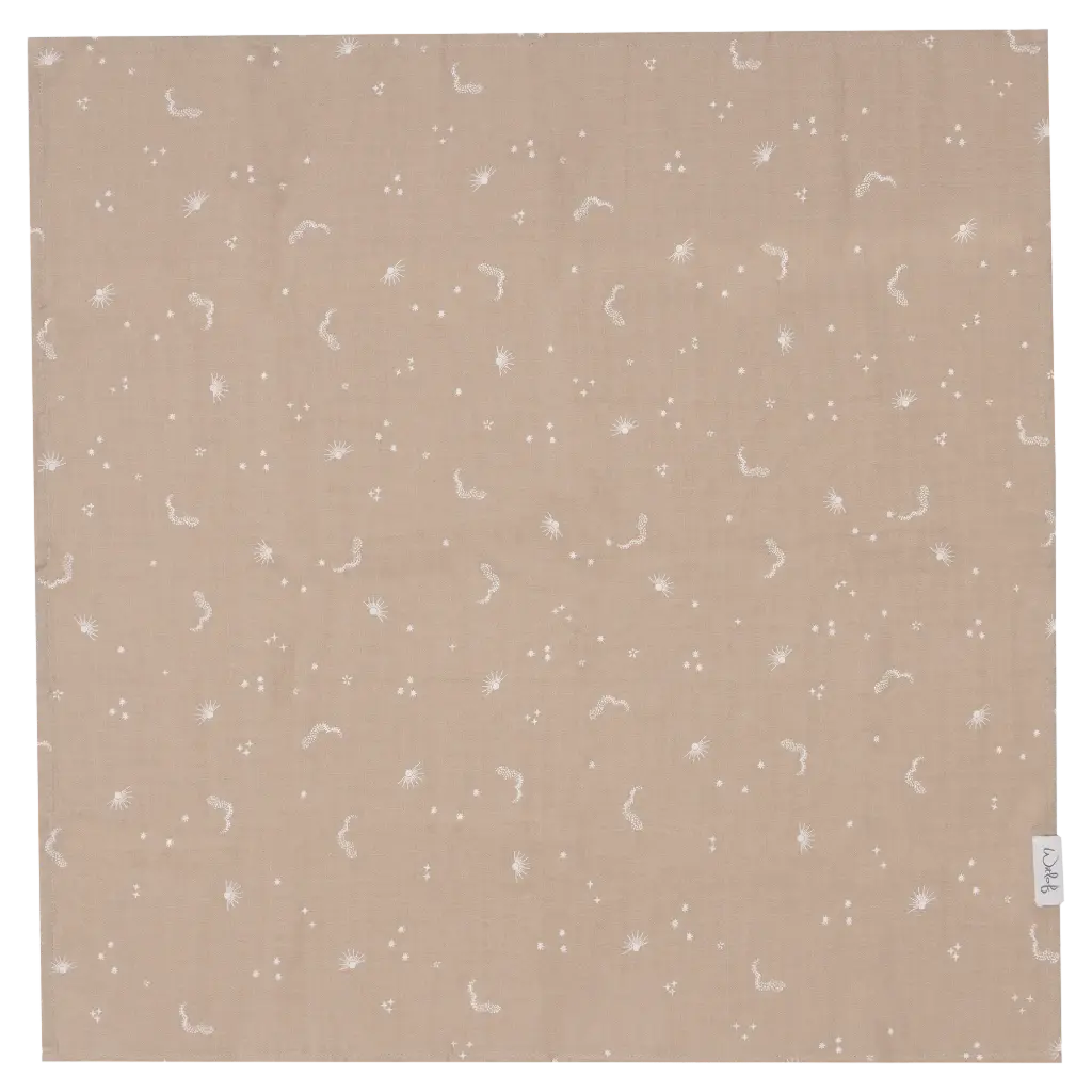 Doek Tetra 65x65cm Galaxy Dreams | Taupe