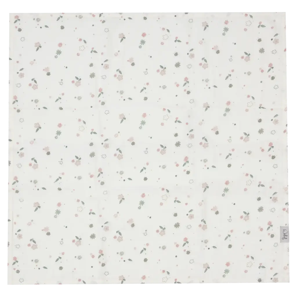 Doek Tetra 65x65cm Vintage Flowers | Ecru  