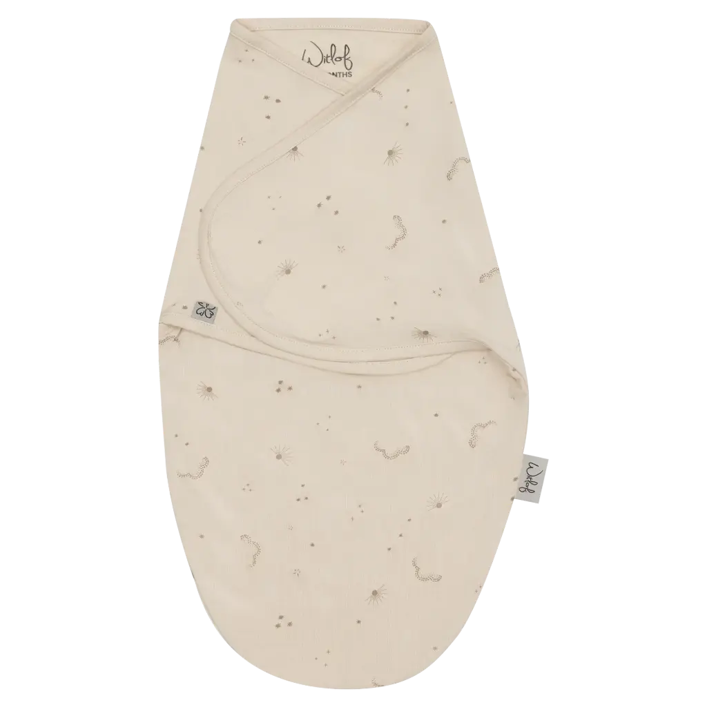 Inbakerzak / Sac de nuit Wrapper 0-3 mois Galaxy Dreams | Ecru