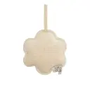 Attache-sucette Nuage Velvet Rib Soft Sand | Ecru