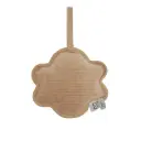 Fopspeendoekje Wolk Velvet Rib Urban Taupe | Taupe