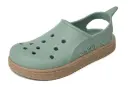 Cloggy Pastel Green/Beige | Groen