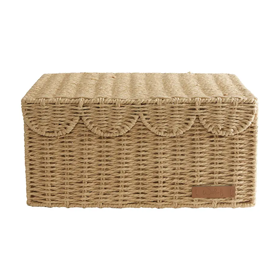 Panier avec couvercle