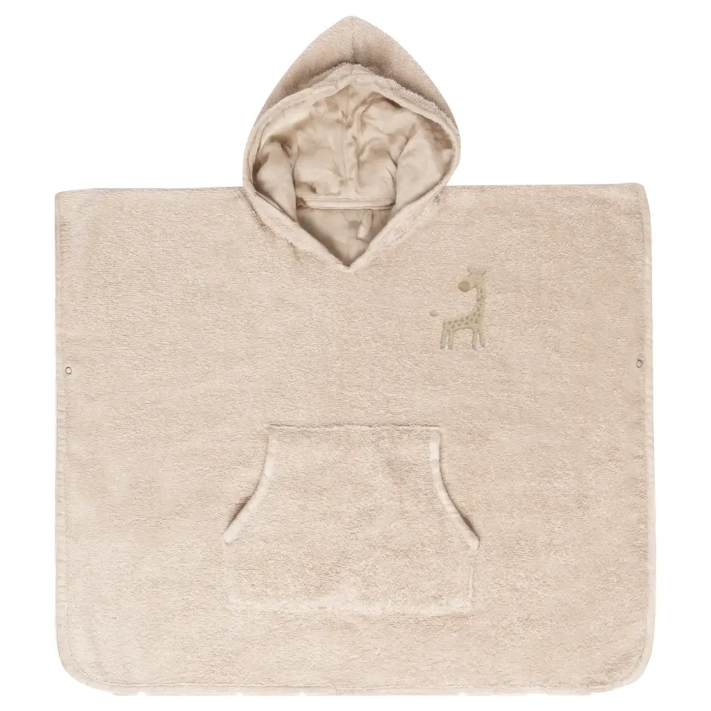 Poncho Steppe | Taupe