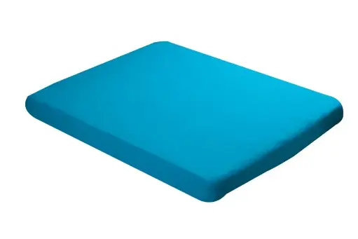 [01100-15] Hoeslaken Stretch 40x80cm Bright Turquoise | Turquoise