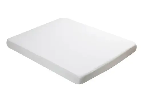 [01126-01] Fitted sheet Flannel 60x120cm | White