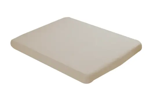 [01110-14] Fitted sheet Jersey 75x95cm Feather Taupe | Taupe