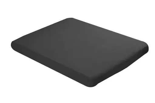 [01111-08] Drap-housse Jersey 90x200cm Black | Noir