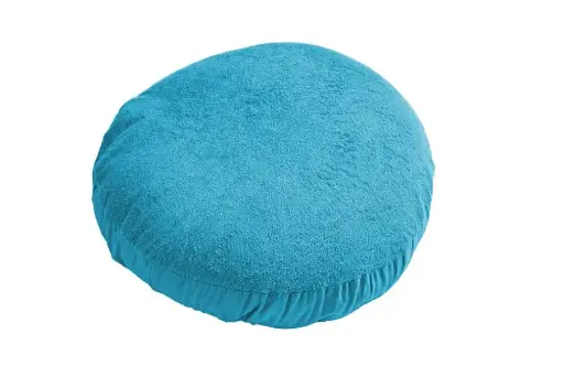 [03003-15] Housse coussin pouf Easy Relax Bright Turquoise | Turquoise