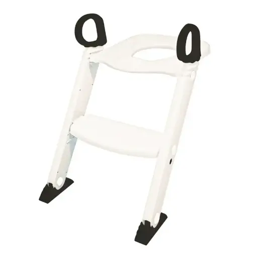[02152-01] Toilet Trainer Met Opstap | Wit