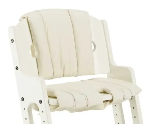 [05924-12] Comfort cushion high chair DanChair | Ecru