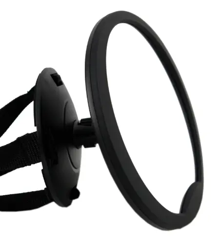 [03986-08] Back seat car mirror | Black