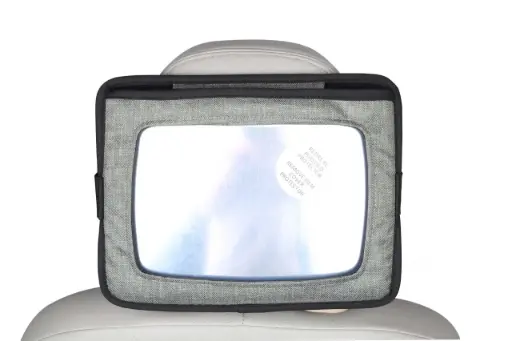 [03989-16] 2-in-1 Tablet support/car mirror | Grey