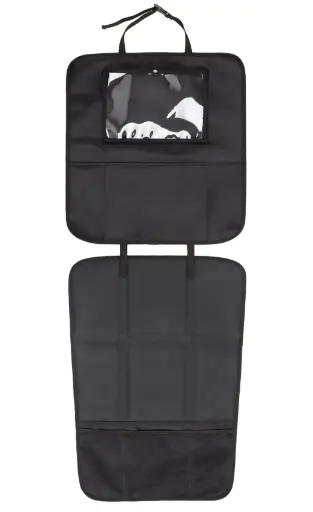 [03993-08] 3-in-1 Car seat protector | Black