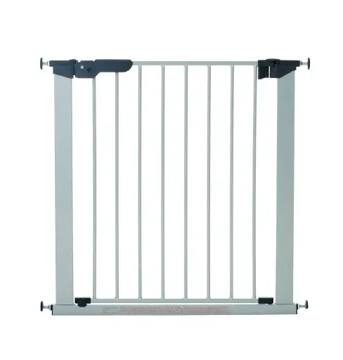 [04770-02] Safety gate (no extensions) Steel Asta | Silver
