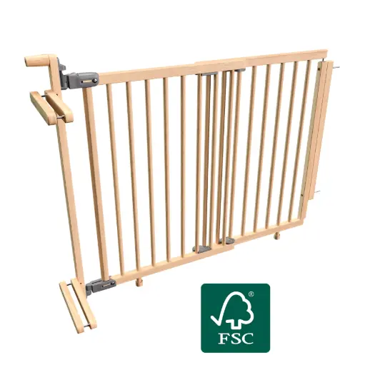 [04738-00] Safety Gate Wood Mona Baluster | Natural