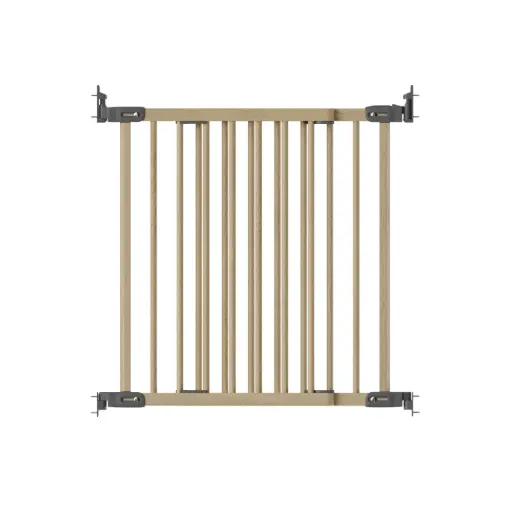 [04739-00] Safety gate Wood Elin Deluxe | Natural