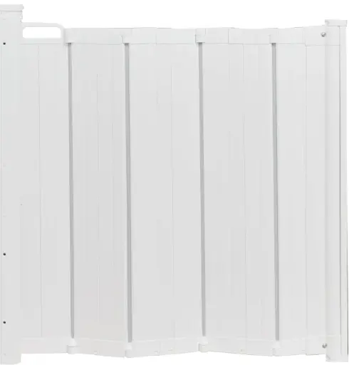 [04775-01] Safety gate Plastic Alma | White
