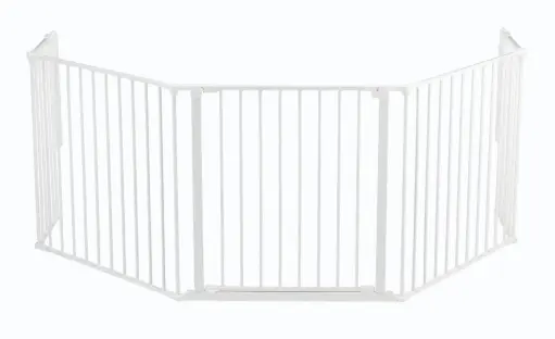[04792-01] Safety gate Steel Olaf XX Wide | White