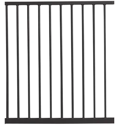 [04780-08] Verlengstuk Metaal 64,5cm | Zwart