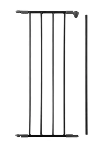 [04496-08] Paneel Medium Metaal 33cm Olaf | Zwart