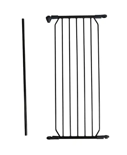 [04766-08] Panneau Medium Métal 33cm Carl | Noir