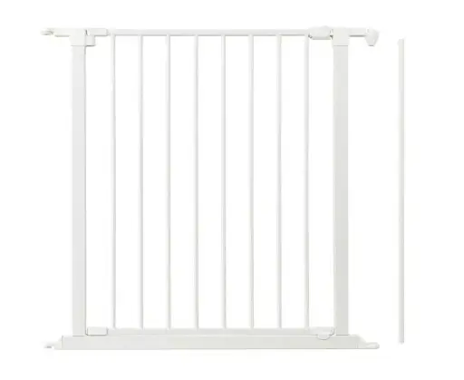 [04498-01] Portillon Métal 72cm Olaf | Blanc