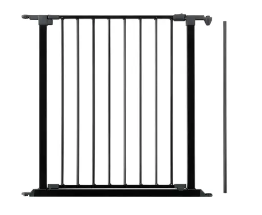 [04498-08] Portillon Métal 72cm Olaf | Noir