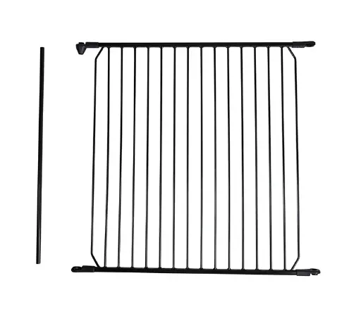 [04768-08] Deurpaneel Metaal 72cm Carl | Zwart