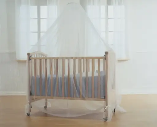 [04068-01] Mosquito net canopy | White