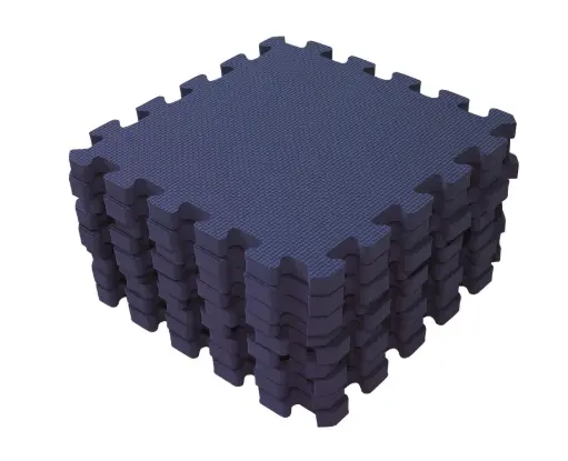 [01394-24] Tapis-puzzle 9 Pièces 90x90cm Ocean | Bleu