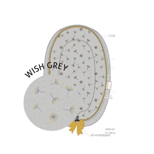 [03059-062] Baby nest Fabulous Wish Grey | Grey