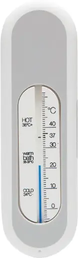 [04236-051] Thermomètre de bain Light Grey | Gris