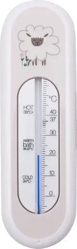 [06236-023] Badthermometer Tiny Sheep | Ecru