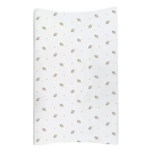 [06800-50] Matelas à langer 72x44cm Pure Leaves Taupe | Blanc