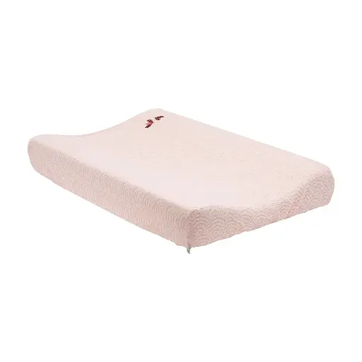 [03014-08] Housse matelas à langer Sweet Butterfly | Rose