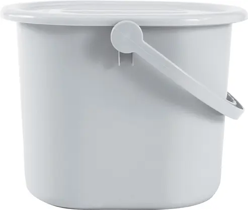 [04161-051] Nappy pail Light Grey | Grey