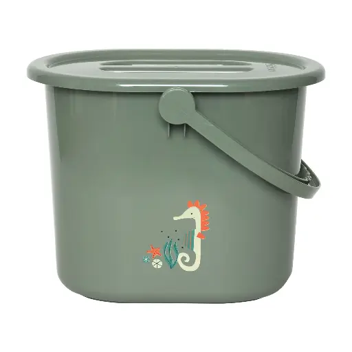 [06161-022] Nappy pail Ocean Vibes | Green