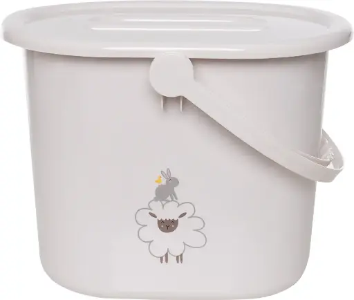 [06161-023] Nappy pail Tiny Sheep | Ecru