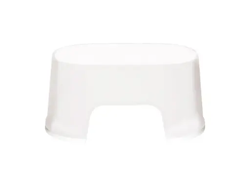 [04541-01] Step stool Grow White | White