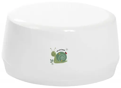 [06026-21] Marchepied Bohemian Garden | Blanc