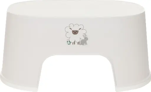 [06541-023] Step stool Grow Tiny Sheep | Ecru